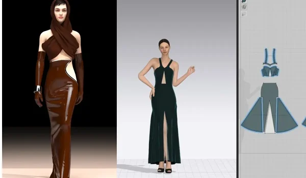 دوره آموزش آنلاین طراحی لباس با CLO3D کلوتری دی