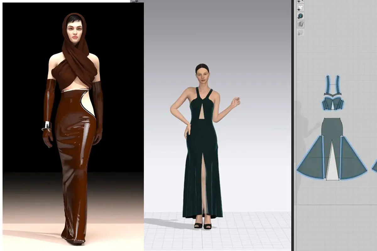 دوره آموزش آنلاین طراحی لباس با CLO3D کلوتری دی